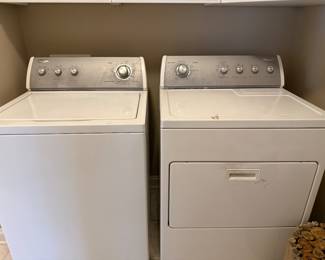 Whirlpool Washer and Dryer Priced Separately