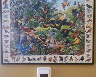 Birds of the Backyard 1000 Piece Jigsaw Puzzle by White Mountain
