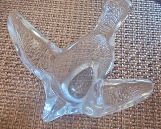 Princess House Crystal Bird Figurine