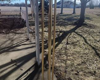 Stanwood Wind Sculpture - Brass and Copper Wind Chime