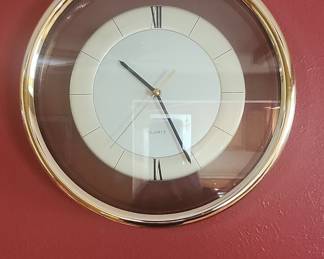 Vintage Verichron Quartz Wall Clock