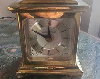 Howard Miller Westminster Chime Brass Carriage Clock