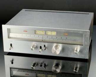 Pioneer TX-9500 Vintage Stereo Tuner Audiophile Classic Silver Face Hi-Fi