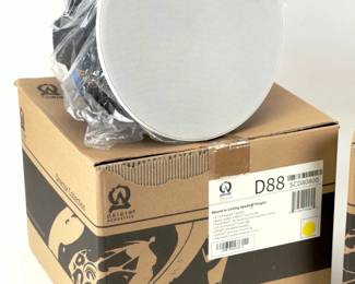 Pair Origin Acoustics Director D88 In-Ceiling Speakers New Open Box Audiophile