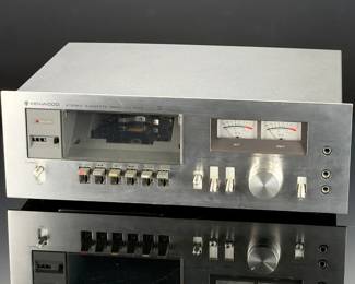 Kenwood KX-620 Vintage Stereo Cassette Deck Player - Untested, Powers On