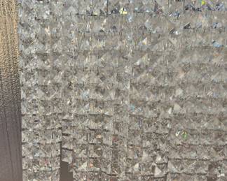 Fendi Casa Luxury Crystal Chandelier Project - Untested, Missing Parts