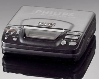 Philips DCC130 Vintage Portable Digital Compact Cassette Player with Case