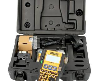 DYMO Rhino 5200 Industrial Label Maker Kit w/ Case, Charger & Battery
