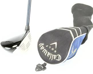Callaway X. 3W15 3 Wood Golf Club R Flex Graphite Shaft w/ Headcover