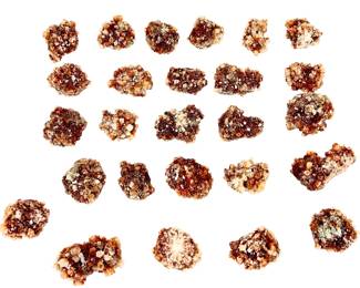 Large Lot of 26 Aragonite Star Cluster Crystal Mineral SPECIMENS< ^ LBS Total