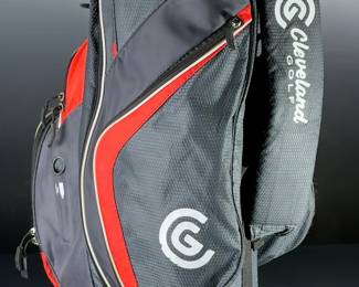 Cleveland Golf Cart Bag, Red. &Gray, 14-Way Divider, Excellent Storage