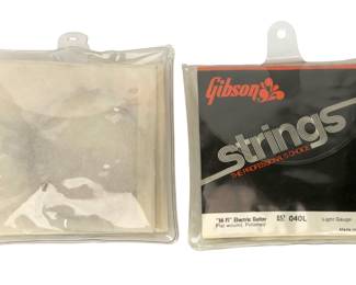 VINTAGE Gibson Electric Guitar Strings Flatwound Lot 2 Kalamazoo Era