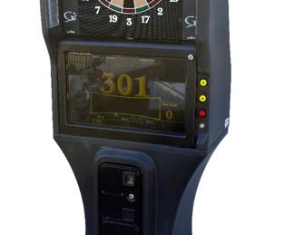 Arachnid 360 Bullshooter Galaxy 3 Model 11000 Coin-Op Electronic Dart Board Arcade