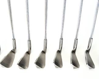 Vintage PING Karsten I Black Dot Iron Set (4-9, SW, W) - Classic Golf Clubs