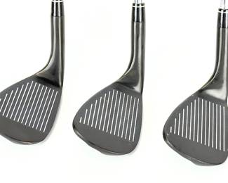 Mile High Life M-TC 64 10F Wedges Golf Club Set (3), Black, RH, Excellent