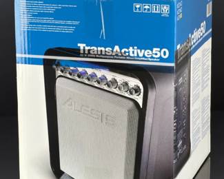 Alesis TransActive 50 50W Multipurpose Portable Mixer/Amplifier/Speaker NIB