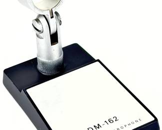 Vintage DM-162 Dynamic Microphone Stands Desk Mount Pair - Lot of 2