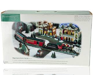 Department 56 Village Express Electric Train Set for Christmas Display
