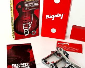 Bigsby B7 Vibrato Kit Tailpiece for Arch Top Guitars Les Paul Silver Jet