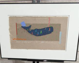 Mary Alice Bernardin "Whale in The Boot Suite" Signed Artist Proof Art