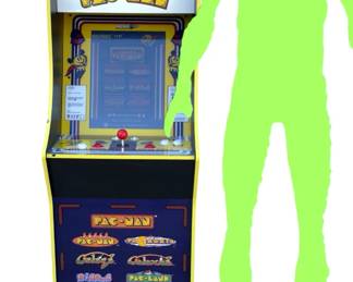 Arcade1Up Super Pac-Man Multi-Game Arcade Cabinet w/ Riser, Model 8218