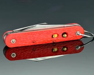 Camillus USA Spring Assist Folding Knife w/ Gut Hook & Textured Handle