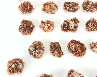 LARGE Lot of 26 Aragonite Star Cluster Crystal Mineral SPECIMENS< ^ LBS Total