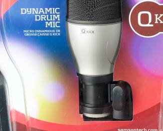 Samson Audio Q-Kick CL Dynamic Kick Drum Microphone - New in Package
