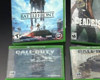 Lot of 5 Xbox One Games: Star Wars Battlefront, Call of Duty, Ryse, Dead Rising 3