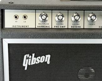 Vintage Gibson G-55 Electric Guitar Amplifier - Solid State, Reverb, Phase Shift