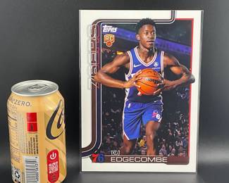 Jumbo VJ Edgecombe Rookie Card
