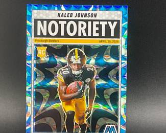Kaleb Johnson 8/99 Numbered Card