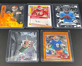 Panini Football (some numbered & autographed)