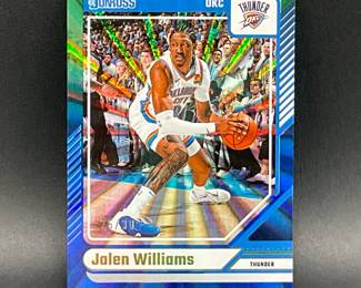 Jolen Williams 26/30 Numbered Card