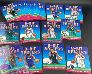 Topps 8-Bit Ballers Basketball Cards