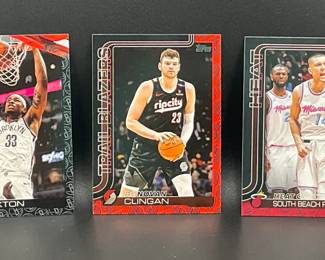 3 Basketball Cards
