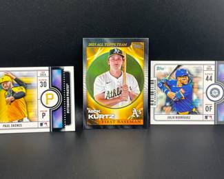 3 Baseball Cards