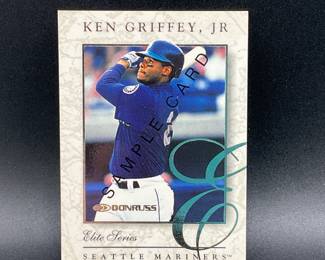 Ken Griffey Jr  Sample Promo Card