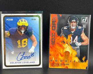 2 Colston Loveland Cards