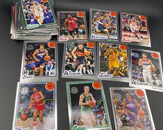 Topps 45th Anniversary Foil Basketball Cards