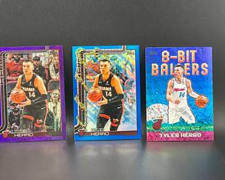 3 Tyler Herro Cards (1 numbered)