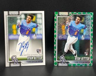 2 Ryan Ritter Cards
