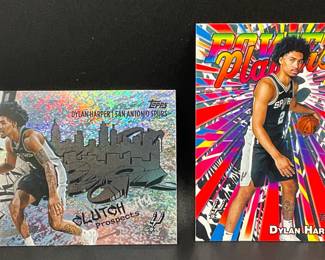 2 Dylan Harper Cards