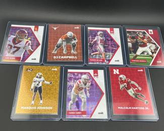 7 Onit Football Cards