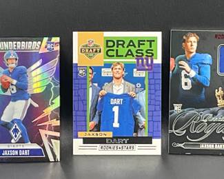 3 Jaxson Dart Rookie Cards