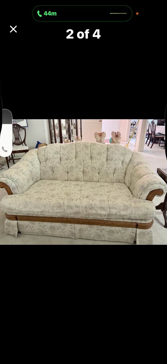 Antique love seat