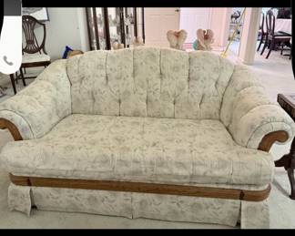 Antique love seat