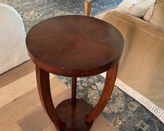 We have a pair of these 30-36” high side tables