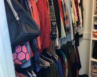 Women’s clothes, shoes, purses