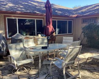 Outdoor patio furniture Outdoor umbrella